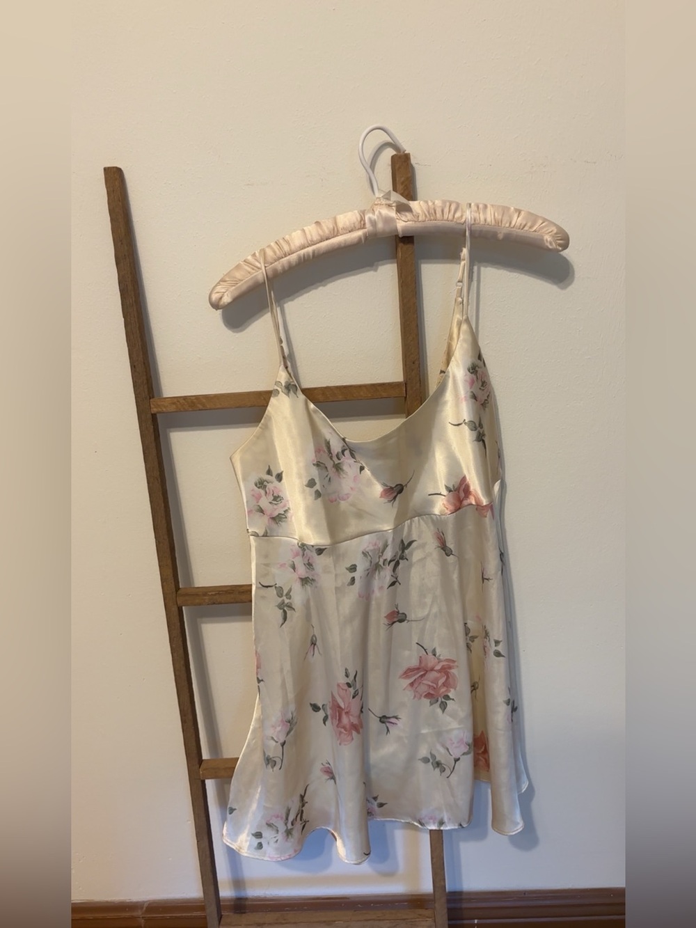 Babydoll floral slip